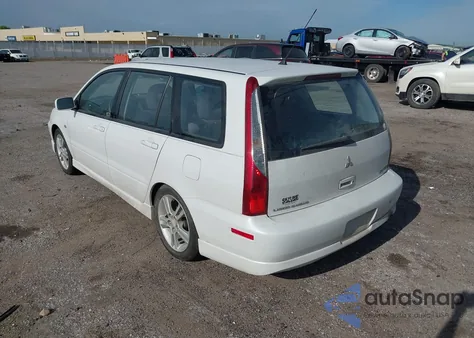 2004 Mitsubishi Lancer Ralliart из США, поврежденный, VIN JA3AD69F84U025793